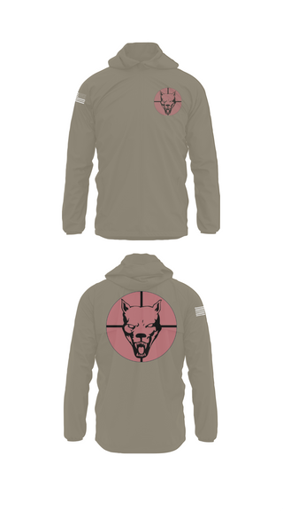 Windbreaker, Hellhound PLT, A CO, 2-8 CAV, , Teamtime, Team time, sublimation, custom sports apparel, team uniforms, spirit wear, spiritwear, sports uniforms, custom shirts, team store, custom team store, fundraiser sports, apparel fundraiser