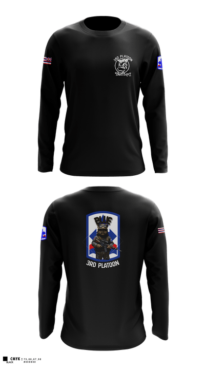 Ewok dismount3rd PLT Bad BoysBad boyz3rd PLT Bad BoysBad Boiiz3rd PLT Bad BoysPT Bad Boiiz 64185456 Long Sleeve Performance Shirt - 5
