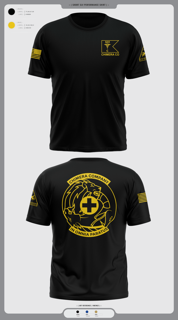 Old School Cotton Feel Shirt, Chimera Company, Army, Teamtime, Team time, sublimation, custom sports apparel, team uniforms, spirit wear, spiritwear, sports uniforms, custom shirts, team store, custom team store, fundraiser sports, apparel fundraiser