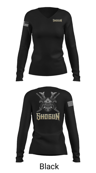 Womens Long Sleeve Vneck Shirt, Shogun, , Teamtime, Team time, sublimation, custom sports apparel, team uniforms, spirit wear, spiritwear, sports uniforms, custom shirts, team store, custom team store, fundraiser sports, apparel fundraiser