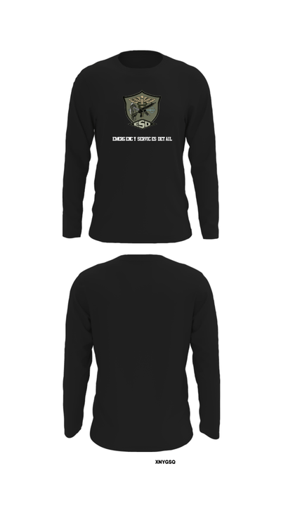 Emergency Services Detail 93962107 Long Sleeve Performance Shirt - 31
