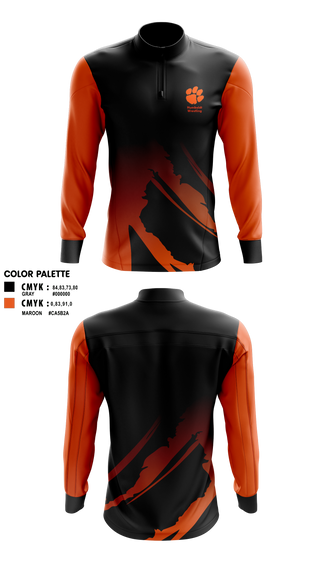 Quarter Zip Jacket, Humboldt Wrestling, Wrestling, Teamtime, Team time, sublimation, custom sports apparel, team uniforms, spirit wear, spiritwear, sports uniforms, custom shirts, team store, custom team store, fundraiser sports, apparel fundraiser