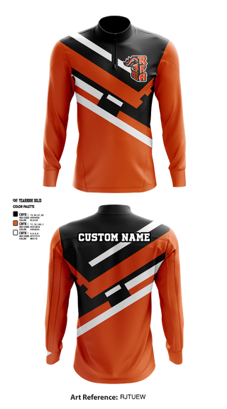 Quarter Zip Jacket, RFA, Bowling, Teamtime, Team time, sublimation, custom sports apparel, team uniforms, spirit wear, spiritwear, sports uniforms, custom shirts, team store, custom team store, fundraiser sports, apparel fundraiser