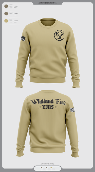 Crew Neck Sweatshirt, Knight Fire, , Teamtime, Team time, sublimation, custom sports apparel, team uniforms, spirit wear, spiritwear, sports uniforms, custom shirts, team store, custom team store, fundraiser sports, apparel fundraiser