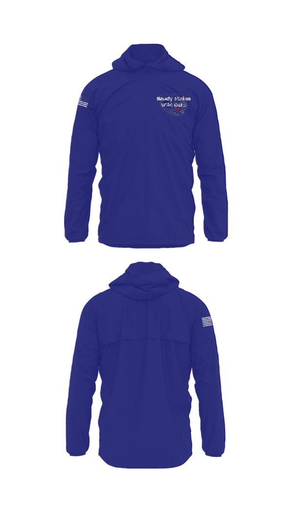 Windbreaker, Sandy Plains Wild Cats, Baseball, Teamtime, Team time, sublimation, custom sports apparel, team uniforms, spirit wear, spiritwear, sports uniforms, custom shirts, team store, custom team store, fundraiser sports, apparel fundraiser