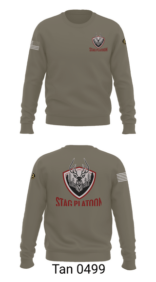 Crew Neck Sweatshirt, Eagle troop 2/2, Army, Teamtime, Team time, sublimation, custom sports apparel, team uniforms, spirit wear, spiritwear, sports uniforms, custom shirts, team store, custom team store, fundraiser sports, apparel fundraiser