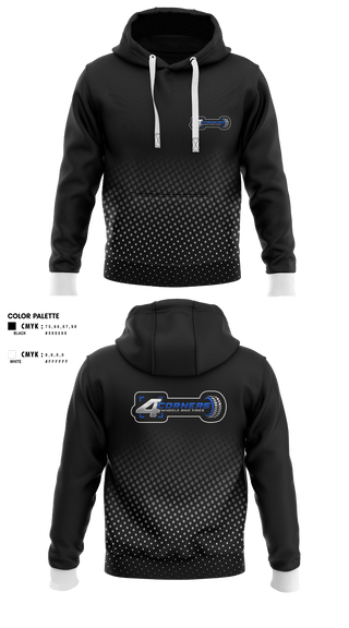 Hoodie, 4 CORNERS WHEELS AND TIRES, , Teamtime, Team time, sublimation, custom sports apparel, team uniforms, spirit wear, spiritwear, sports uniforms, custom shirts, team store, custom team store, fundraiser sports, apparel fundraiser