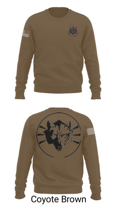 Wolves, Bravo, 305th MI 94376835 Crew Neck Sweatshirt - 3