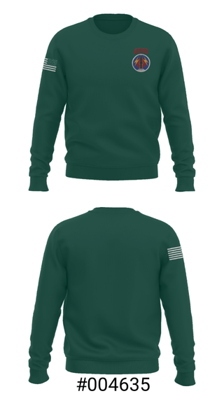Crew Neck Sweatshirt, Pershing, Army, Teamtime, Team time, sublimation, custom sports apparel, team uniforms, spirit wear, spiritwear, sports uniforms, custom shirts, team store, custom team store, fundraiser sports, apparel fundraiser