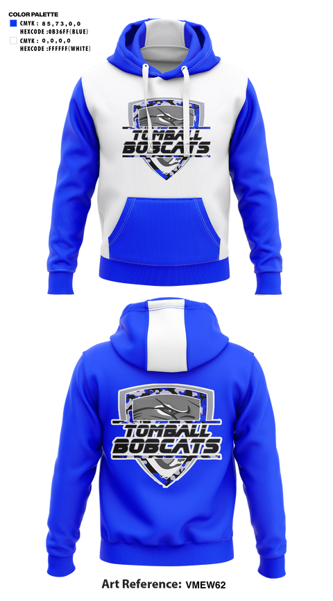 Hoodie, Tomball Bobcats, , Teamtime, Team time, sublimation, custom sports apparel, team uniforms, spirit wear, spiritwear, sports uniforms, custom shirts, team store, custom team store, fundraiser sports, apparel fundraiser