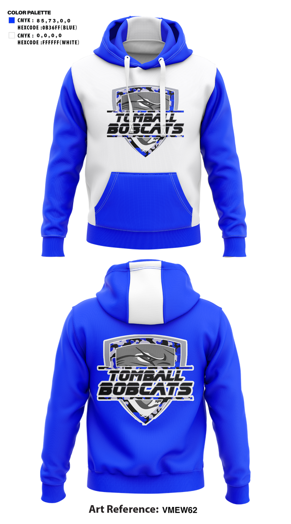 Hoodie, Tomball Bobcats, , Teamtime, Team time, sublimation, custom sports apparel, team uniforms, spirit wear, spiritwear, sports uniforms, custom shirts, team store, custom team store, fundraiser sports, apparel fundraiser