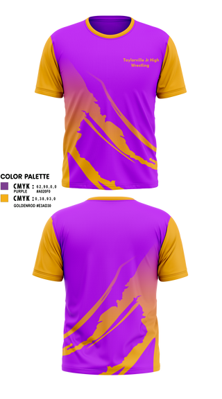 Short Sleeve Performance Shirt, Taylorville Jr High, Wrestling, Teamtime, Team time, sublimation, custom sports apparel, team uniforms, spirit wear, spiritwear, sports uniforms, custom shirts, team store, custom team store, fundraiser sports, apparel fundraiser