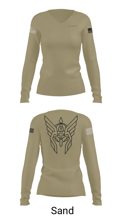 Evac PLT, RSS, 2CR 13991169 Women's Long Sleeve V-neck Shirt - 97