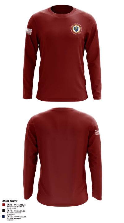 CLB25 TSC PROVIDENCE,  RI. 32420216 Long Sleeve Performance Shirt 1