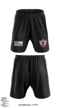 Det. 4 Tows and Scouts 4th Tank Battalion 82433945 Athletic Shorts With Pockets - 1