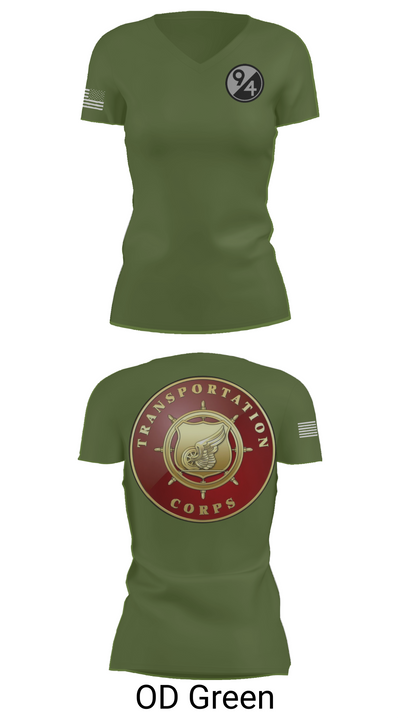 TC Instructors 58832529 Women's Short Sleeve V-neck Shirt - 48