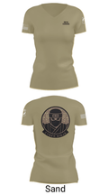 35th COMMS 55833668 Women's Short Sleeve V-neck Shirt - 88