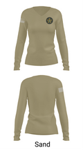 LOGISTICS 26909520 Women's Long Sleeve V-neck Shirt - 92