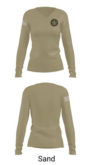 Womens Long Sleeve Vneck Shirt, LOGISTICS, Police, Teamtime, Team time, sublimation, custom sports apparel, team uniforms, spirit wear, spiritwear, sports uniforms, custom shirts, team store, custom team store, fundraiser sports, apparel fundraiser