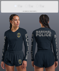 Las Vegas city marshals 28118812 Women's Long Sleeve V-neck Shirt - 4