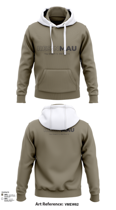 Resin Mau 80080639 Hoodie - 119