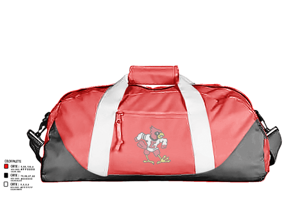 Duffle Bag, East Surry High School Volleyball, Women's Volleyball, Teamtime, Team time, sublimation, custom sports apparel, team uniforms, spirit wear, spiritwear, sports uniforms, custom shirts, team store, custom team store, fundraiser sports, apparel fundraiser