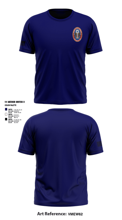 95th WMD CST 43629345 Short Sleeve Performance Shirt - 5