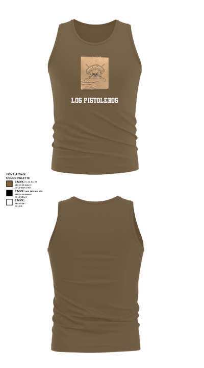 Los Pistoleros 43095637 Tank Top - 19