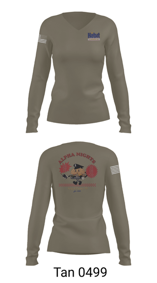 Womens Long Sleeve Vneck Shirt, Upper Merion, , Teamtime, Team time, sublimation, custom sports apparel, team uniforms, spirit wear, spiritwear, sports uniforms, custom shirts, team store, custom team store, fundraiser sports, apparel fundraiser