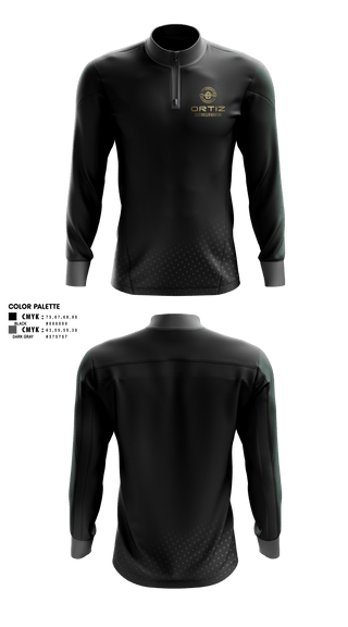 Quarter Zip Jacket, ORTIZ, , Teamtime, Team time, sublimation, custom sports apparel, team uniforms, spirit wear, spiritwear, sports uniforms, custom shirts, team store, custom team store, fundraiser sports, apparel fundraiser