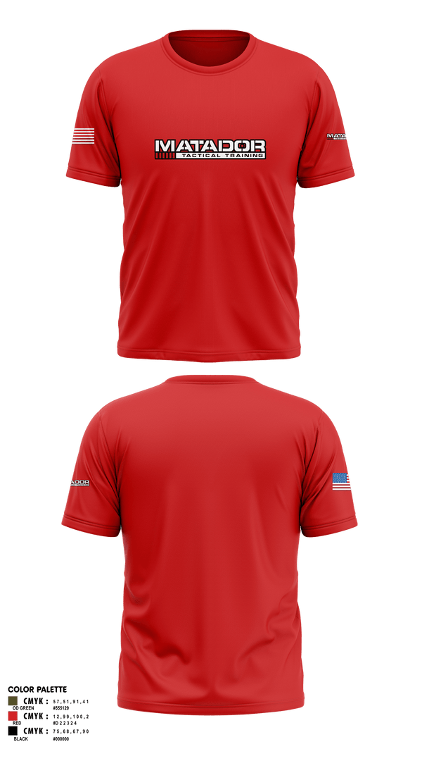 Short Sleeve Performance Shirt, Matador Tactical, , Teamtime, Team time, sublimation, custom sports apparel, team uniforms, spirit wear, spiritwear, sports uniforms, custom shirts, team store, custom team store, fundraiser sports, apparel fundraiser