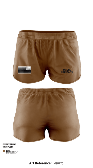 Ranger Panties, Delta company, Army, Teamtime, Team time, sublimation, custom sports apparel, team uniforms, spirit wear, spiritwear, sports uniforms, custom shirts, team store, custom team store, fundraiser sports, apparel fundraiser