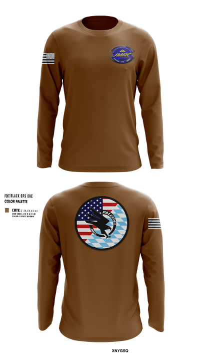 Falcon Team, JMRC 44221866 Long Sleeve Performance Shirt - 30