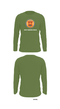 835th Transportation BN 83233683 Long Sleeve Performance Shirt - 52