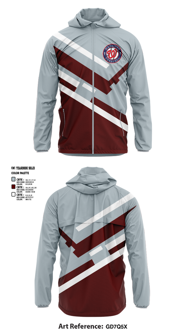 Windbreaker, Warriors, Baseball, Teamtime, Team time, sublimation, custom sports apparel, team uniforms, spirit wear, spiritwear, sports uniforms, custom shirts, team store, custom team store, fundraiser sports, apparel fundraiser