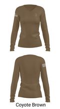 355th MCT 56775137 Women's Long Sleeve V-neck Shirt - 17