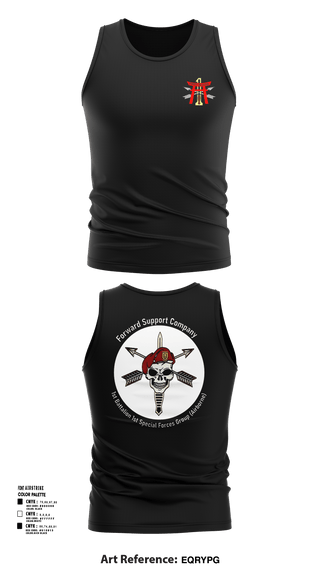 Tank Top, FSC 1-1SFG, Army, Teamtime, Team time, sublimation, custom sports apparel, team uniforms, spirit wear, spiritwear, sports uniforms, custom shirts, team store, custom team store, fundraiser sports, apparel fundraiser