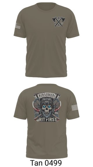 Old School Cotton Feel Shirt, Baker 3-509th 3rd Plt 1st squad, Army, Teamtime, Team time, sublimation, custom sports apparel, team uniforms, spirit wear, spiritwear, sports uniforms, custom shirts, team store, custom team store, fundraiser sports, apparel fundraiser