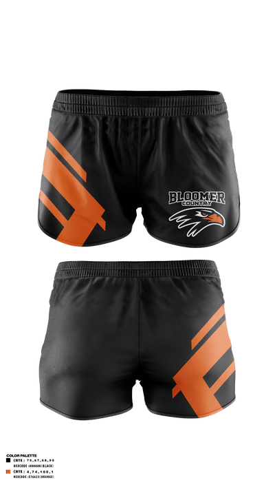 Bloomer High School Cross Country 64901687 Track Shorts - 1