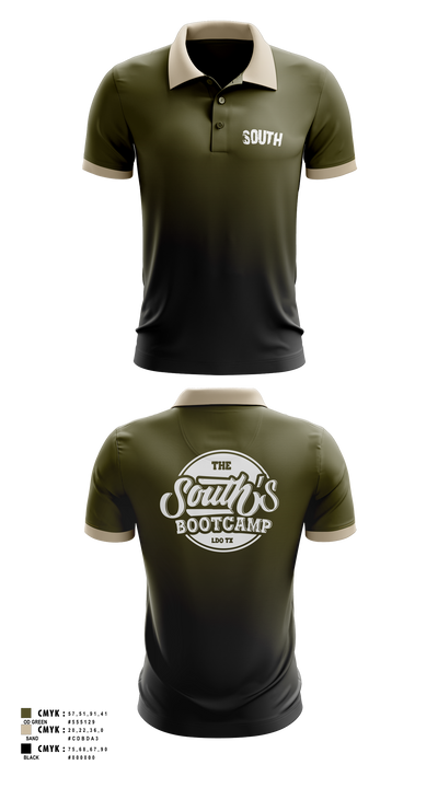 South’s Boot Camp 36041571 Short Sleeve Performance Polo - 1