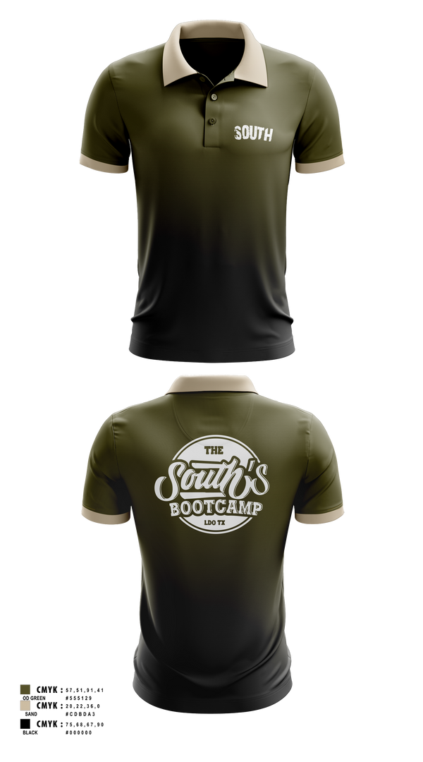 Short Sleeve Performance Polo, South’s Boot Camp, , Teamtime, Team time, sublimation, custom sports apparel, team uniforms, spirit wear, spiritwear, sports uniforms, custom shirts, team store, custom team store, fundraiser sports, apparel fundraiser