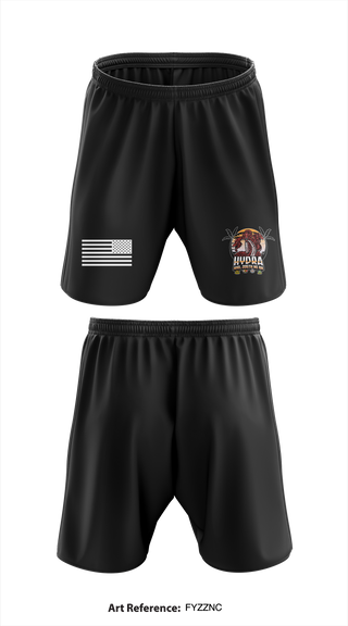 Athletic Shorts With Pockets, HHD 205th MI BN, Army, Teamtime, Team time, sublimation, custom sports apparel, team uniforms, spirit wear, spiritwear, sports uniforms, custom shirts, team store, custom team store, fundraiser sports, apparel fundraiser