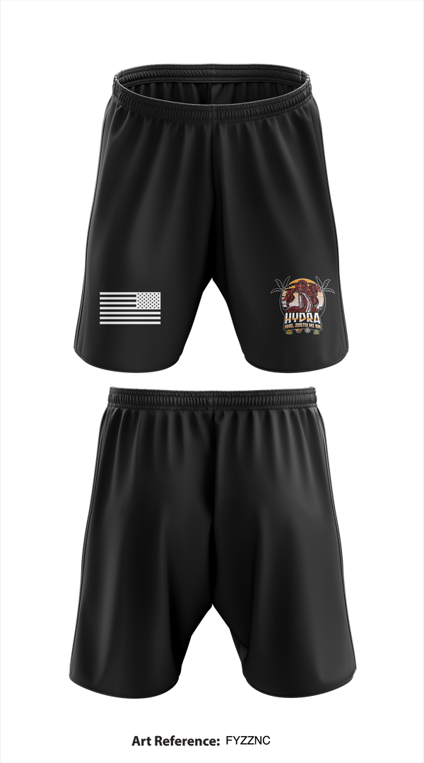 Athletic Shorts With Pockets, HHD 205th MI BN, Army, Teamtime, Team time, sublimation, custom sports apparel, team uniforms, spirit wear, spiritwear, sports uniforms, custom shirts, team store, custom team store, fundraiser sports, apparel fundraiser