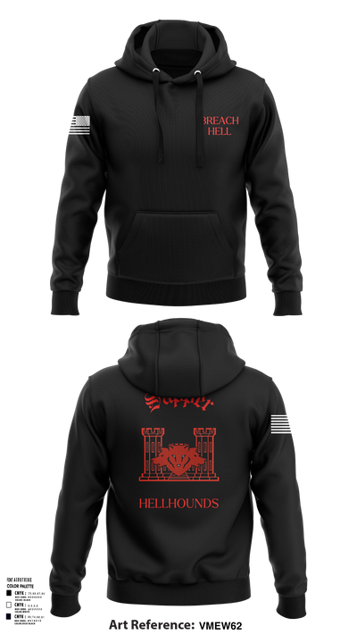 811th EN CO 58008246 Hoodie - 103