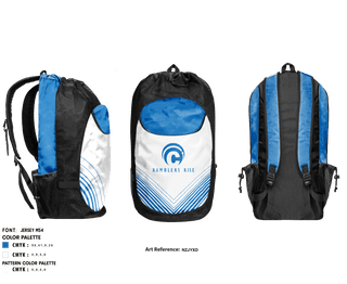 Gear Bag, Carteret High School Soccer, Women's Soccer, Teamtime, Team time, sublimation, custom sports apparel, team uniforms, spirit wear, spiritwear, sports uniforms, custom shirts, team store, custom team store, fundraiser sports, apparel fundraiser
