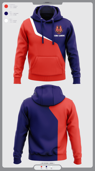 Hoodie, Atomic gaming and, , Teamtime, Team time, sublimation, custom sports apparel, team uniforms, spirit wear, spiritwear, sports uniforms, custom shirts, team store, custom team store, fundraiser sports, apparel fundraiser