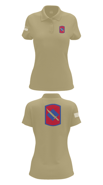 39th Infantry Brigade 34515329 Women's Short Sleeve Performance Polo  - 95