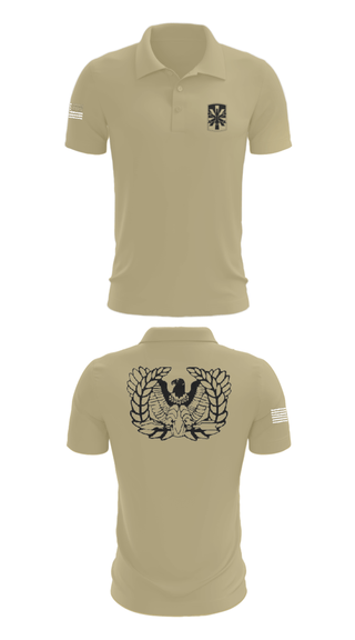 Short Sleeve Performance Polo, 2/43 ADA, Army, Teamtime, Team time, sublimation, custom sports apparel, team uniforms, spirit wear, spiritwear, sports uniforms, custom shirts, team store, custom team store, fundraiser sports, apparel fundraiser