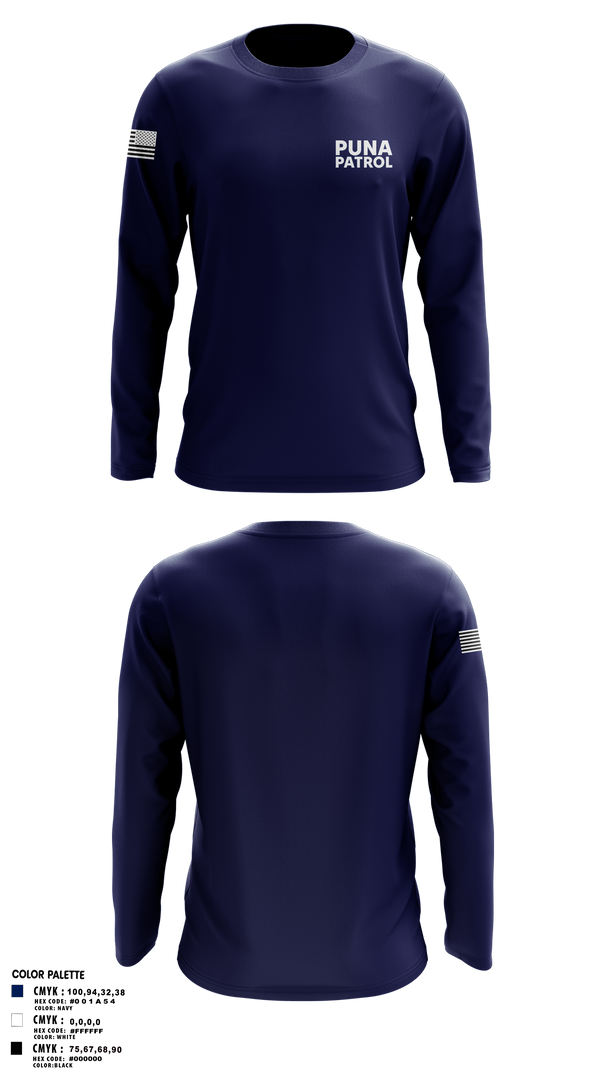 Long Sleeve Performance Shirt, Puna Patrol, , Teamtime, Team time, sublimation, custom sports apparel, team uniforms, spirit wear, spiritwear, sports uniforms, custom shirts, team store, custom team store, fundraiser sports, apparel fundraiser