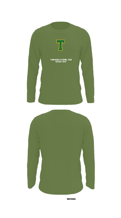 Tantasqua Regional High School Golf 92525572 Long Sleeve Performance Shirt - 23